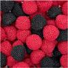Black & Raspberry Crunchy Berries Sweets Tub Fruit Flavoured Gummy Sweets with Crunchy Shell Pick & Mix Style Candy (500g) view 1