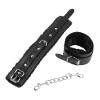 Adjustable Wrist Length, Classic Black Leather Button Gloves, Beginner Fitness Gloves, Comfortable Plush Toy Wristband view 4