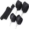 Black 2-Line Exercise Belt With Indoor Training Fixation Belt And Sports Accessories Provide A Comfortable Sleeping Experience And Mattress Fixation Function To Promote Emotional Bonds view 1