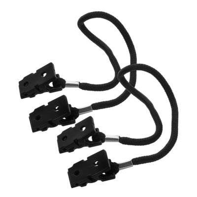 MAGICLULU 2pcs Windproof Hat Strap Clips and Lightweight Polyester Glasses Retainer for Running and Daily Use, Sturdy Plastic Hat Keeper for Secure Outdoor Activities