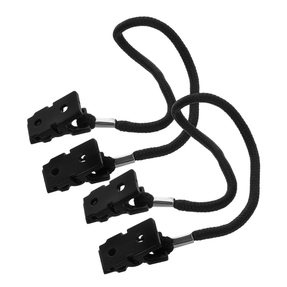 MAGICLULU 2pcs Windproof Hat Strap Clips and Lightweight Polyester Glasses Retainer for Running and Daily Use, Sturdy Plastic Hat Keeper for Secure Outdoor Activities