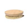 Zymoplas Shoe Washing Brush Oval Shaped Short Handle Wood Cleaning Tool Kitchen Bathroom Supplies Useful Vegetable Scrubber view 2