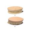 Zymoplas Shoe Washing Brush Oval Shaped Short Handle Wood Cleaning Tool Kitchen Bathroom Supplies Useful Vegetable Scrubber view 3