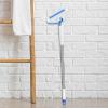 Tktouci Floor Mop | 360 Degree Rotatable Triangular Tile Mop with 4 Pads - Cleaner Tool 47 Inch Handle for Window Door Furniture House Bedroom view 3