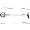 12-36ft Window Cleaning Pole, Water Fed Telescopic Brush, Extendable Solar Panel Cleaning Brush Outdoor Washing Equipment Tool Cleaning Brush Can Spray Water,6m/20ft view 2