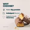 Myprotein Delicious Protein Bar | Caramel Nut | Soft Whipped Centre, Gooey Caramel & Chocolate-Style Coating | 16g Protein | Under 262 kcal | High-Protein Snack | 12 x 65g Bars view 3