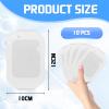 10 pcs Adhesive Film Dressing, 10cmx12cm Transparent and Waterproof Wound Dressing Wounds Prevent Bacterial Growth Breathable Film Dressing for Medical Wound Tattoo Aftercare view 2