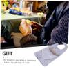 VALICLUD Waterproof Easy to Put and Take Adult Bib Large with Tpu and Polyester Material Reusable Sturdy Dinner Bib for Eating for Elderly and Adults view 2