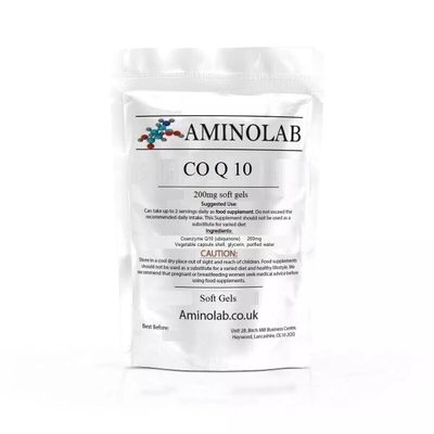 Aminolab - CO Enzyme Q10 (COQ10) 200mg 30 Capsules