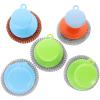 Veemoon 5sets Metal Scrubber Kitchen Wire Brush for Pots Pans Dish Cleaning Brush Handle Home Use view 1