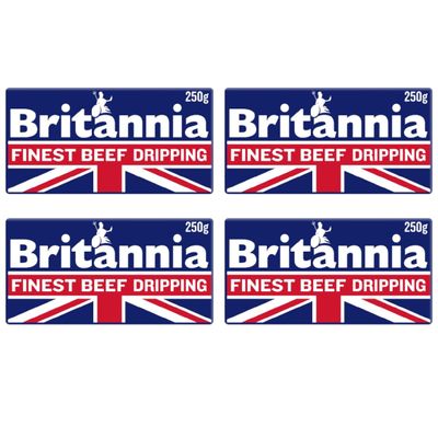 Beef Dripping 4x250G Britannias Finest (4x250g)