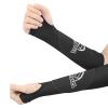 1 Pair Volleyball Forearm Sleeves Training Equipment Wrist Guard With Protections Pads And Thumb Hole For Teen Women Men Arm Sleeves For Enhancement view 3