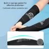 1 Pair Volleyball Forearm Sleeves Training Equipment Wrist Guard With Protections Pads And Thumb Hole For Teen Women Men Arm Sleeves For Enhancement view 4