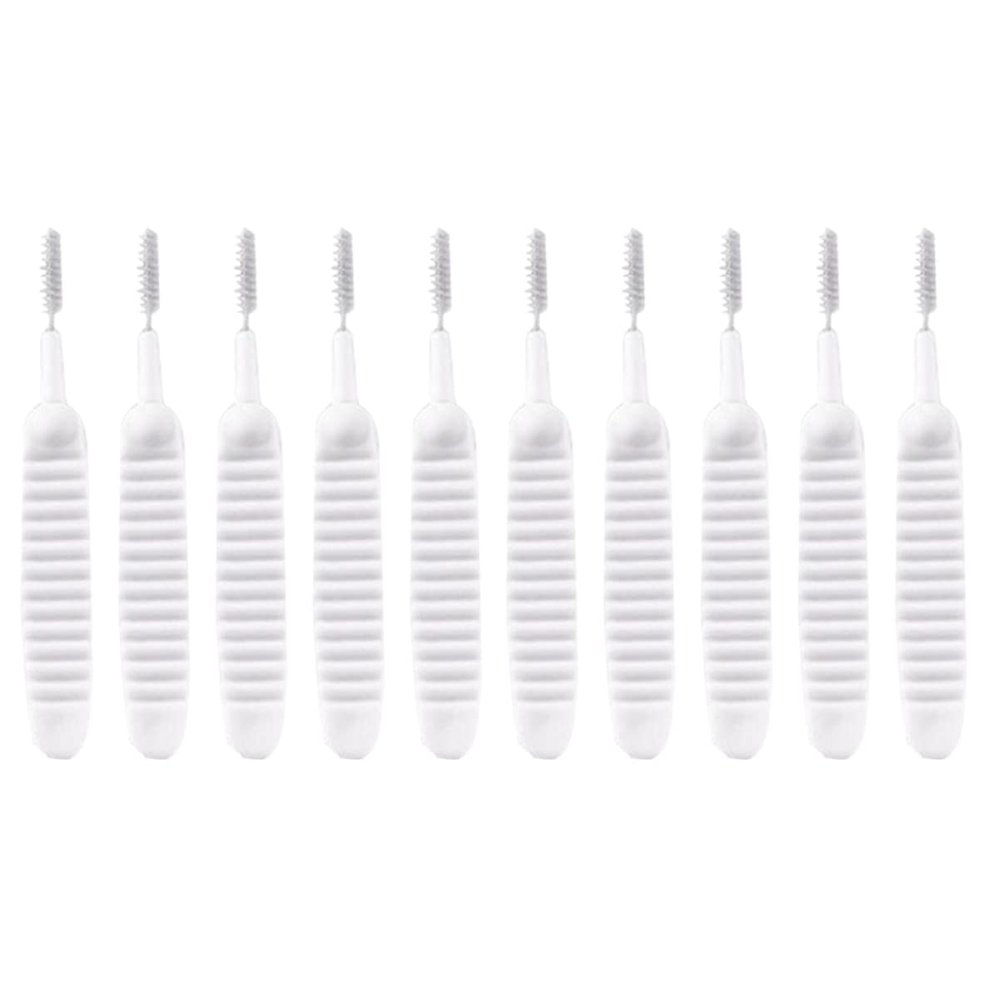 VICASKY 30pcs Mini Anti-static Cleaning Brush Set for Shower Nozzle Hole and Phone Hole, Plastic Material Deep Cleaning Function for Hard-to-reach Areas