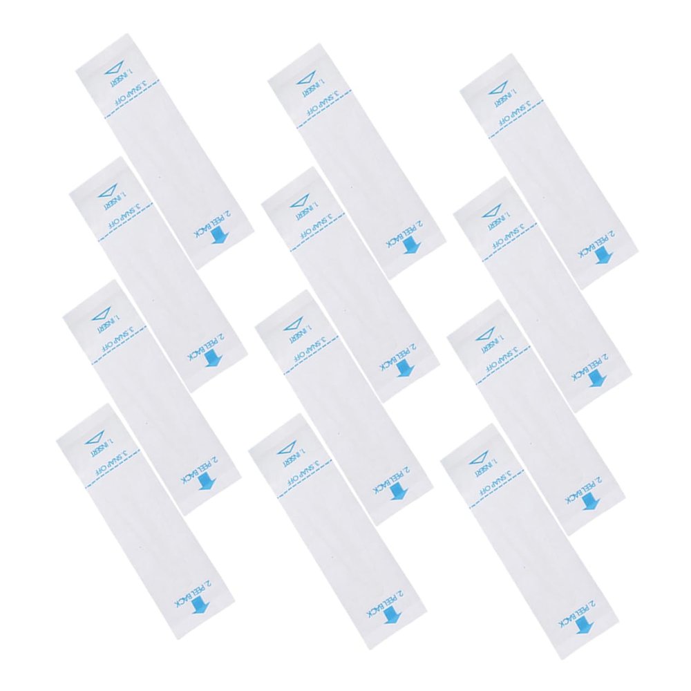 minkissy 100pcs Disposable Thermometer Probe Protective Covers for Digital Thermometers Sanitary Temperature Reading Sleeves for Home and Veterinary Use