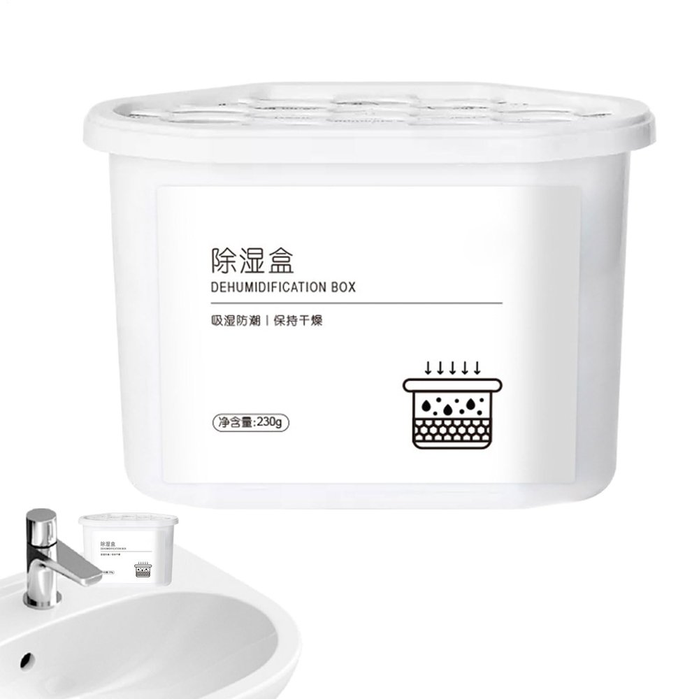Gcerfby Humidity Absorber - Dehumidifier Moisture Absorber,Efficient Long Lasting Portable Damp Eliminator for Workplace Cabinet Bathroom Car Dampness Reduction Kitchen