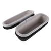 Vaguelly Protective Eva Storage Case for Thermometers with Dust and Moisture Resistance, Portable Oxford Cloth Cover Suitable for Home Use and Travel in Black view 1