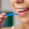 VICASKY 50pcs Interdental Brushes Yellow Floss Head Dental Cleaning Brush for Teeth Gum Care view 3