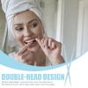 ABOOFAN Double-ended -grade Toothpicks Blue, 1060pcs, Environmental Teeth Cleaning Tools for Oral Care and Gum Maintenance view 2