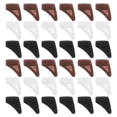 HOMSFOU 60pcs Slip Glasses Cover Silicone Temple Tips Sleeve Retainer for Eyeglass Ear Grips for Running Cycling Non-slip Design to Prevent Glasses from Slipping off