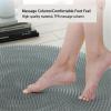 HAGJII Bathroom Non Slip Pad Extra-Large Foot Scrubber in Shower Exfoliating Shower Foot Scrubber Mat Back Cleaning Pad for Use in Cleaner Men and Women Foot Massage Pad(Grey) view 3