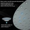 HAGJII Bathroom Non Slip Pad Extra-Large Foot Scrubber in Shower Exfoliating Shower Foot Scrubber Mat Back Cleaning Pad for Use in Cleaner Men and Women Foot Massage Pad(Grey) view 4