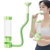 Breathing Exercisers, Breath Training Device, Lung Exerciser Tool, Strengthens Lung Capacity , Improve Breathing Control, Blue, For Women, Athlete, Adult, Home, Gym, Travel view 2
