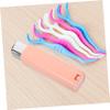 Beaupretty Portable Floss Pick Box Dental Floss Pick Holder 10.00X2.50X2.50Cm PP Plastic Compact Organizer for Daily Use Travel Cycle Filling Design view 4