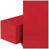 100 Pcs Red Paper Napkins Disposable - Red Guest Dinner Napkins for Bathroom Wedding Birthday Anniversary Christmas Party view 1