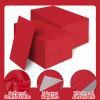 100 Pcs Red Paper Napkins Disposable - Red Guest Dinner Napkins for Bathroom Wedding Birthday Anniversary Christmas Party view 3