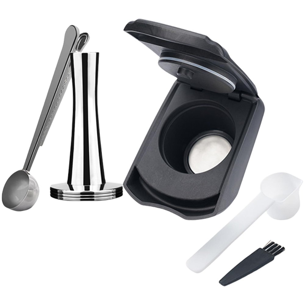 Coffee Pods Converter Coffee Machine Tray Reusable Coffee Pods Adapter Food Grade Texture Coffee Machine Attachment Refillable Coffee Pods Adapter