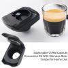 Coffee Pods Converter Coffee Machine Tray Reusable Coffee Pods Adapter Food Grade Texture Coffee Machine Attachment Refillable Coffee Pods Adapter view 4