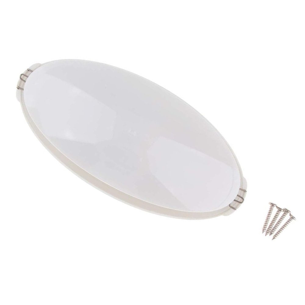 Avejjbaey High Temperatures Resistant Sauna Ceiling Light Shatterproofs Acrylic Designs for Room Lighting Fixture Easy Installion Sauna Lighting Solution