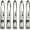 KYUEPONG Zipper Pulls,Zipper Pull, 5 Pcs Zipper Universal Instant Fix Zipper Repair Kit Replacement Zip Slider for DIY Tool(5 Pcs Gun Color) view 1