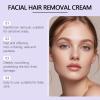 2PCS Facial Hair Removal Cream,Effective Quick Hair Removal,Upper Lip Hair Removal,Gentle Face H/air Removal Cream,Moisturizing Painless Hair Re/moval Cre/am,Delay H/air Growth,Ha/ir Remover for Women view 3
