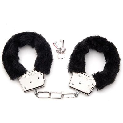 Comfortable Black Plush Bracelet With Ultra Soft Plush For Home Yoga Equipment, Sports And Fitness Accessories, Couple Gifts, Easy To Wear