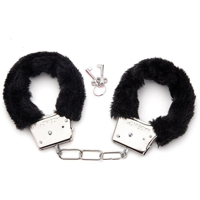Comfortable Black Plush Bracelet With Ultra Soft Plush For Home Yoga Equipment, Sports And Fitness Accessories, Couple Gifts, Easy To Wear