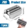 70S Series 7 Replacement Head Compatible with S7 Shavers, 70S S7 Foil & Cutter Razor Heads, Wet and Dry Electric Shaver Foils for 720 740 730 750 760 790 799 720CC 730CC 735S 750CC 795CC view 3