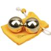 1.5-Inch Copper Balls For Hand Strengthening - Brass Tools For Grip And Finger Exercise view 1