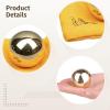 1.5-Inch Copper Balls For Hand Strengthening - Brass Tools For Grip And Finger Exercise view 2