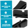 Beaupretty Plastic Ski Helmet Mask Hook Mask Connector for Skiing Winter Sports Gear Fixing Tools for Cycling Skiing Black view 3
