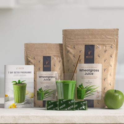 3 Day Superfood Juice Detox | Colon Cleanse | Juice Cleanse | High Nutritional | Energy | Immune System | Body Cleanse | Digestion | Healthy Hair & Skin | 30 Shots Frozen | Britt's Superfoods