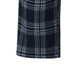 Mens Pyjama Bottoms Linen Nightwear Plaid Pajama Pants Sleepwear Lounge Pants, PJs Bottoms with Pockets Drawstring Gingham Trousers Men Black L view 4