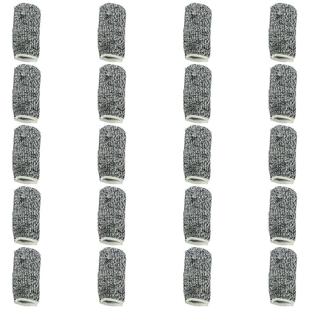 20pcs Not Slip Finger Covers Thumb & Finger Protectors Set for Safe Handling in Metalworking & Culinary Environment Not Slip Finger Guards