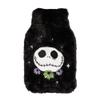 Skinnydip Hot Water Bottle Nightmare Before Christmas Jack Flower Cover with Soft Faux Fur 300ml Capacity Cute & Fluffy Hot Water Bottle with Twist-Lid Fastening (Nightmare Before Christmas) view 1