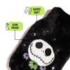 Skinnydip Hot Water Bottle Nightmare Before Christmas Jack Flower Cover with Soft Faux Fur 300ml Capacity Cute & Fluffy Hot Water Bottle with Twist-Lid Fastening (Nightmare Before Christmas) view 3