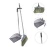 KAILIKETIY Versatile Broom and Dustpan Set with Long Handle Plastic Construction for Indoor and Office Use, Efficient Dustpan Broom Kit to Collect Debris with Ease, view 3