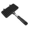 Aramox Aluminum Double Waffle Pan for Crispy Waffles Multifunctional Use for Desserts and Breakfast view 3