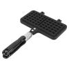 Aramox Aluminum Double Waffle Pan for Crispy Waffles Multifunctional Use for Desserts and Breakfast view 4