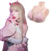 Cyomi Silicone Breast Forms,Fake Boobs, Silicone Breastplate, Fake Breasts, Breast Plate,Crossdresser Cosplay Drag Queen(Plus size-Yellow,C cup) view 1